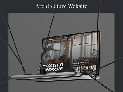 Architecture Website 2024 branding design figma trending typography ui ux website