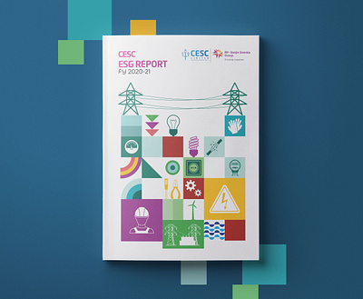 CESC ESG Report annual report branding brochure ebook graphic design real estate brochure sustainability report whitepaper