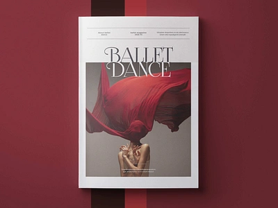 Ballet Dance Magazine annual report brochure ebook design magazine sustainability report whitepaper