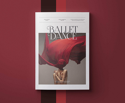 Ballet Dance Magazine annual report brochure ebook design magazine sustainability report whitepaper