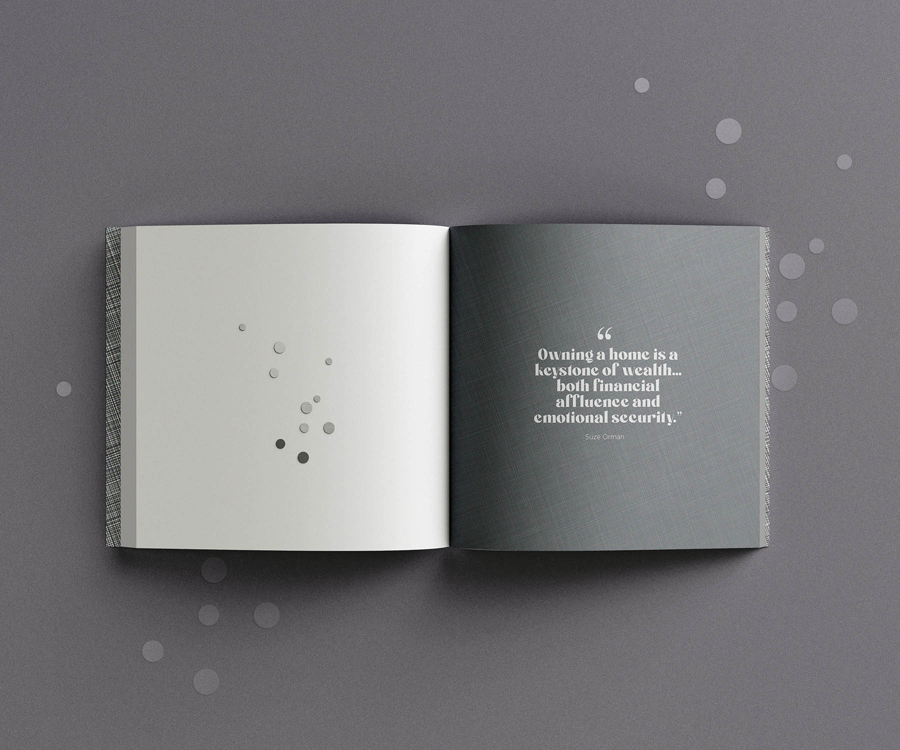 Example of Minimal Real Estate Brochure Desing 