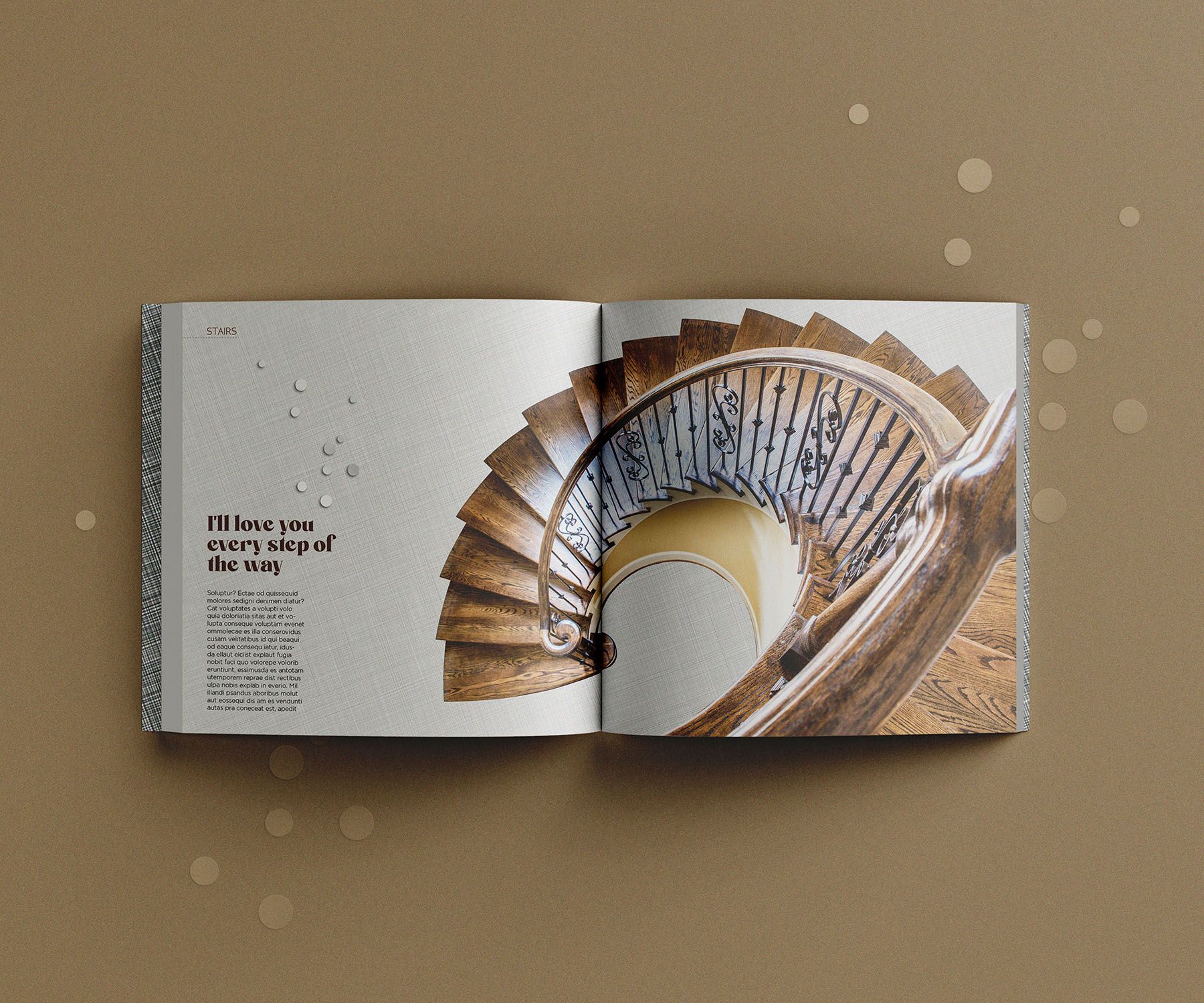 Example of Minimal Real Estate Brochure Desing 