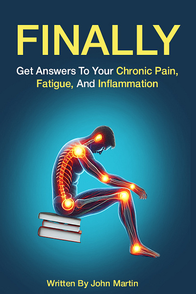 Book Cover Design :FINALLY get answers to your chronic pain book book cover branding ebook ebook cover graphic design poster social media poster