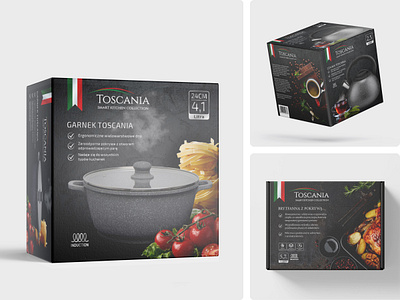 Product packaging for Toscania box box design branding design design box gift box graphic design logo packaging packaging box packaging design product product box product packaging