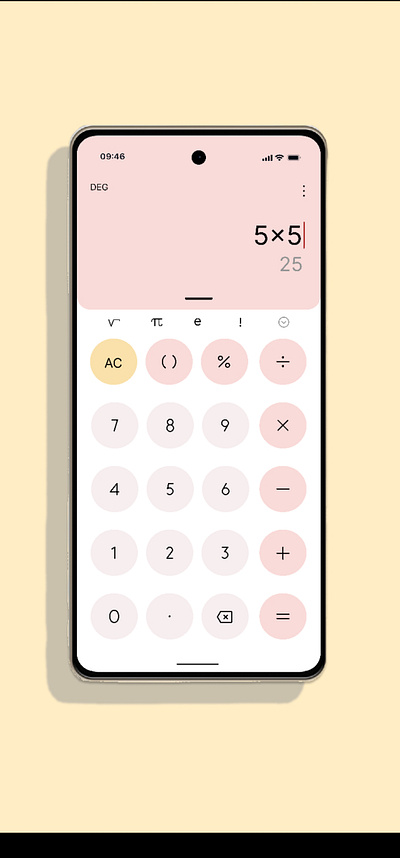 Calculator 🎀🌸 app design e learning logo ui ux