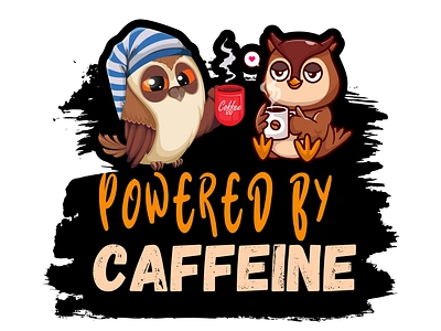 Powered By Caffeine caffeine coffeeart coffeeculture coffeelovers coffeevibes creativeboost energeticdesign fuelyourday hardwork inspiration morningmotivation