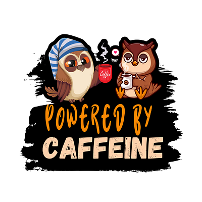 Powered By Caffeine caffeine coffeeart coffeeculture coffeelovers coffeevibes creativeboost energeticdesign fuelyourday hardwork inspiration morningmotivation