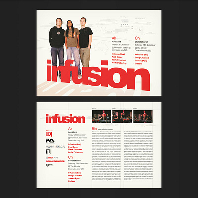 Infusion Flyer branding design dj flyer graphic design illustration infusion logo typography vector