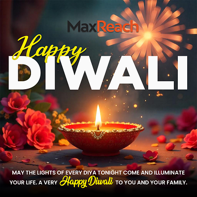 Happy Diwali branding graphic design logo