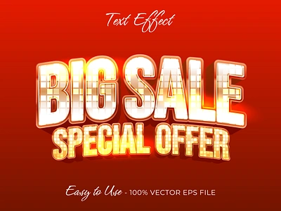 Big Sale Special Offer Text Effect 3d branding clothing label design design art digitalart discount effet logo market promotion sale shop text effect ui