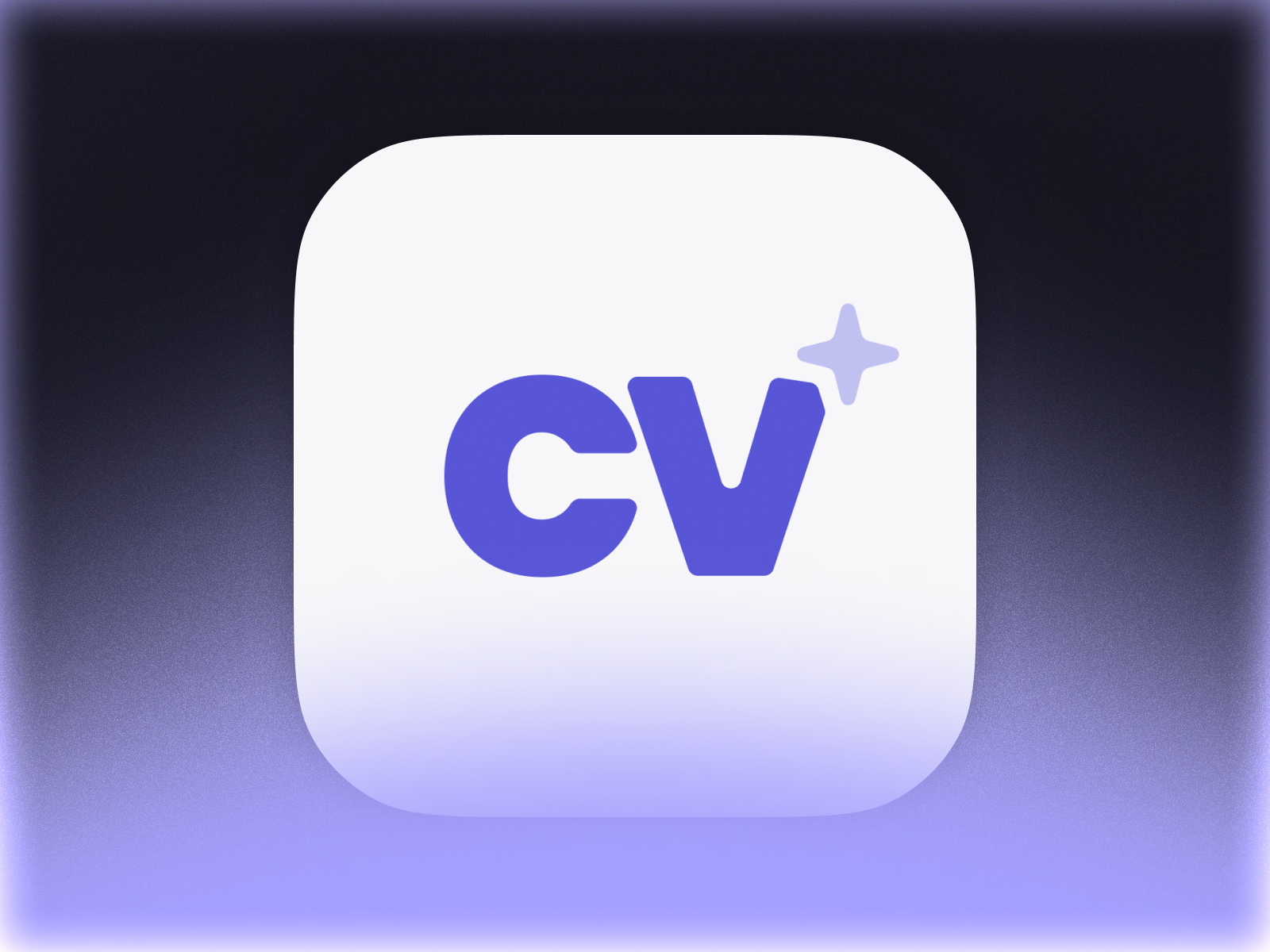 Icon for CV Builder App app app icon app store branding cv design figma gradient graphic design icon illustration ios iphone logo marketing mobile screenshots typography ui ux