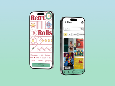 Retro Rolls - Retro theme Image Gallery