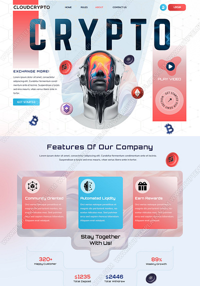 HYIP Template Design: Transform Your Investment Website! best hyip template buy hyip template cryptocurrency design gc hyip template goldcoders hyip template graphic design hyip hyip design hyip design template hyip investment site hyip template hyip templates illustration investment template ui web design website template