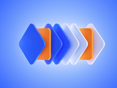 B3 Platform – Concept Identity // 17 3d 3d illustration art direction brand identity branding cinema 4d color design illustration redshift ui visual identity