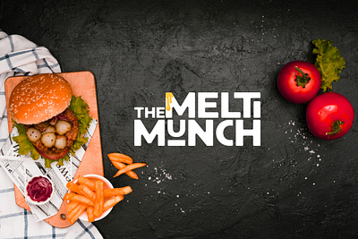 The Melti Munch Brand Identity brand design brand identity branding burger burger shop branding burger shop logo business logo company logo fast food fast food shop graphic design logo logo design marketing packaging playful branding playful logo restaurant restaurant branding visual identity