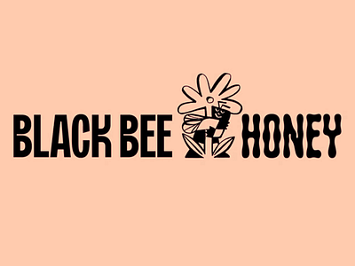 Black Bee Honey - Logo Design bee bees brand identity design branding creative logo designinspiration food honey icon logo mark monogram motion nectar packaging sweet typography vector visual identity visualinspiration