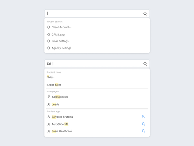 Advance search / Search advance search saas serach ui ux