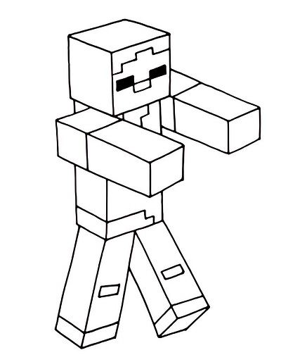 Minecraft Coloring Pages