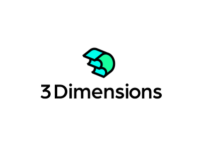 Logo for 3Dimensions branding design designstudio graphic design graphicdesign icon logo logodesign multiverse