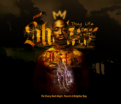 2pac Shakur 2pac app art cover branding cover design design graphic design illustration logo music design typography ui ux vector