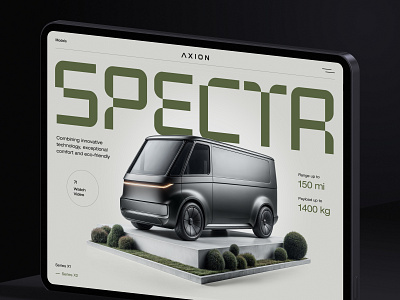 Axion Website branding cars clean concept design futuristic graphic design grid logo minimalism simple ui ux web design website