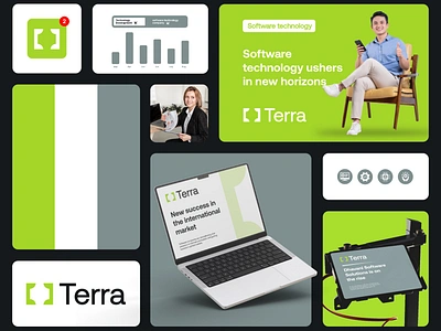 Terra - Fintech Startup Branding branding design fintech graphic design illustration illustrator investment logo