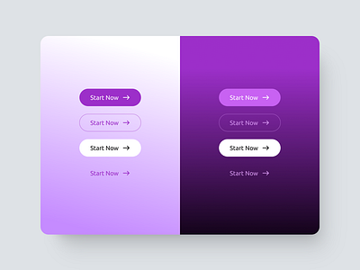 Button UI Design - Daily UI Day 83/100 app branding button buttondesign dailyui83 day83 design designinspiration designprocess ecommerce inspiration israt marketing purple ui uiux uxisrat wedesign