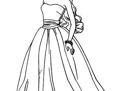 Barbie Coloring Pages