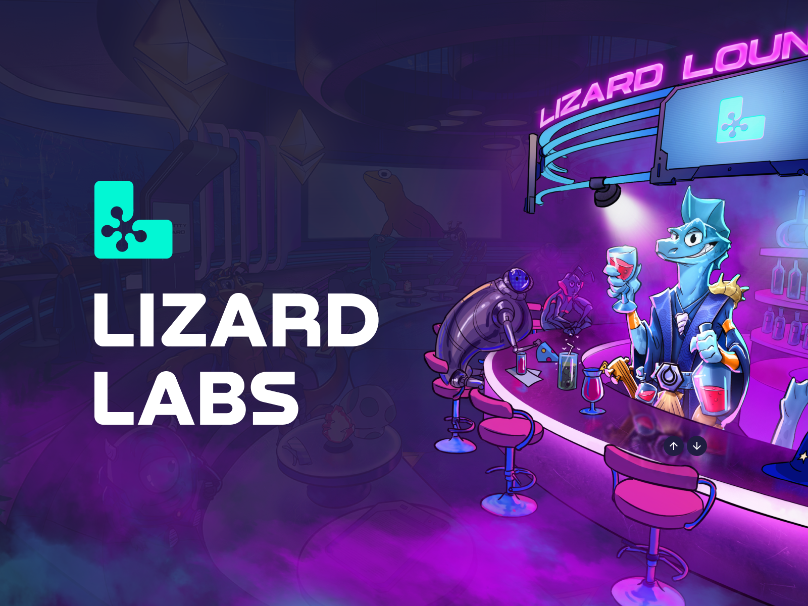Lizard Labs branding crypto design system figma gaming prototype research ui ui design ux ux design web3
