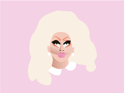 Trixie Mattel brand design digital illustration graphic design ill logo vector