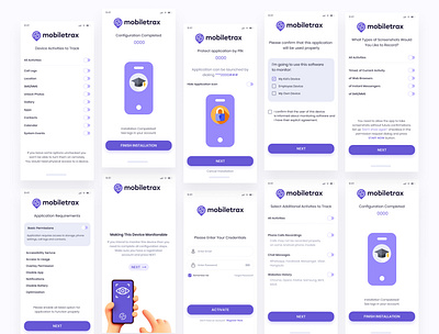 Device Monitoring App UI/UX Design app design app designer app ui ux device monitor device monitoring app mobile app ui user interface user interface design