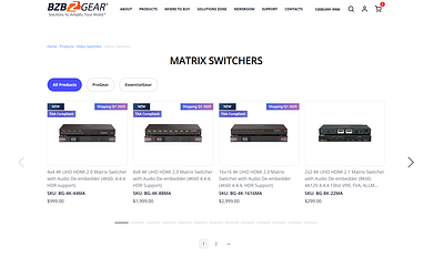 4x2 matrix switcher