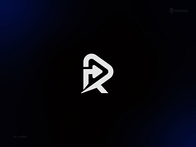 R → LOGO branding design graphic design illustration letter r logo logo media player play logo player logo r letter logo r logo r turn replay logo reply reply logo return rlogo turn logo typography ui