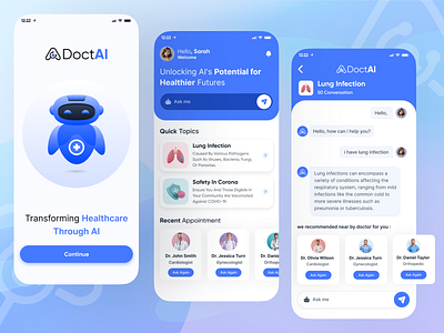 Meet Your Virtual Doctor: AI-Powered Care for All 🩺🌐 adobexd aiapp aidoctor aihealthcare appdesign designtrends figma healthapp healthtech medicalapp mobileappdesign mobiledesign smarthealthcare techforgood uidesign uiux userexperience uxui virtualdoctor