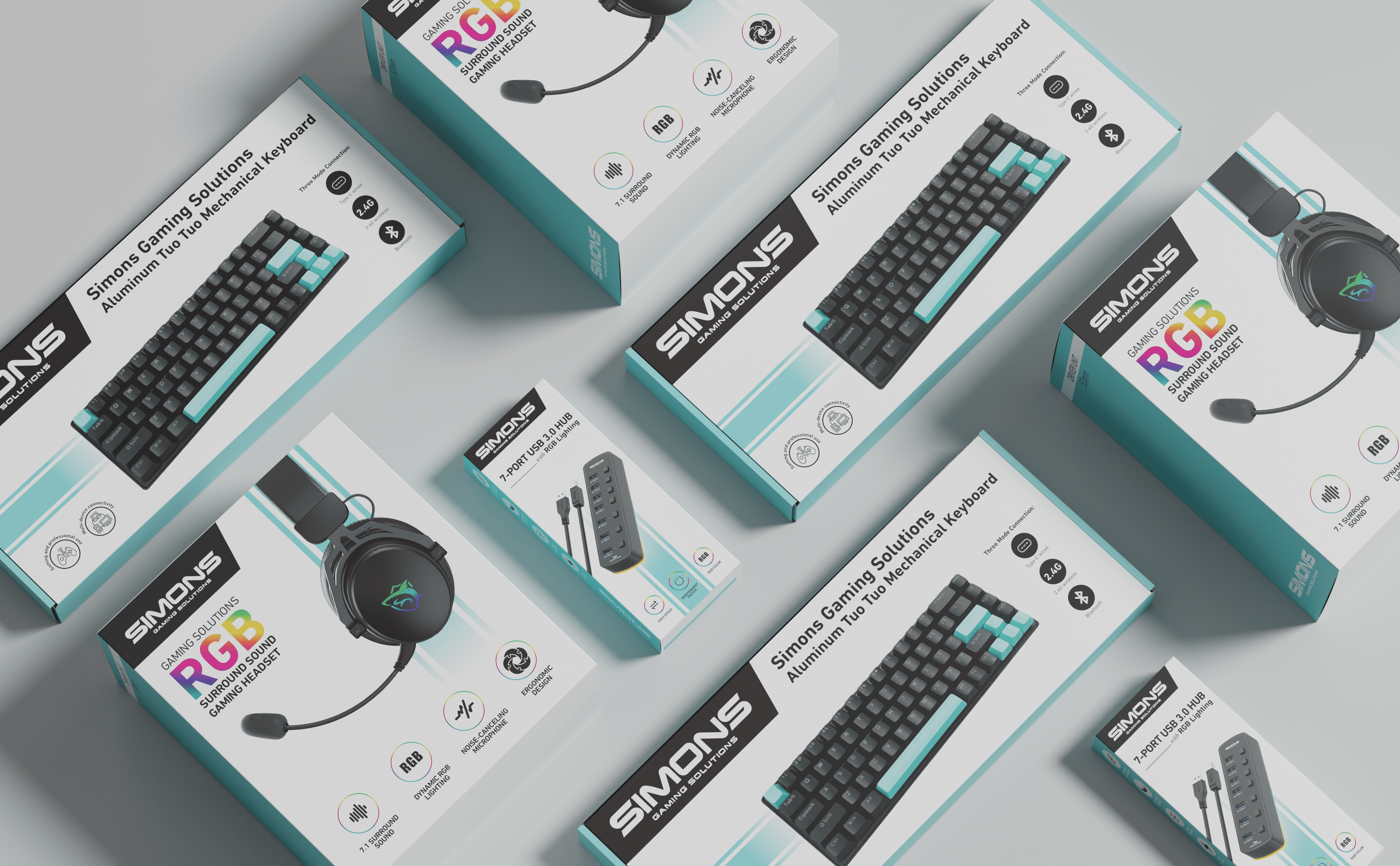 Example of Packaging Design With Premium 3D Mockup 