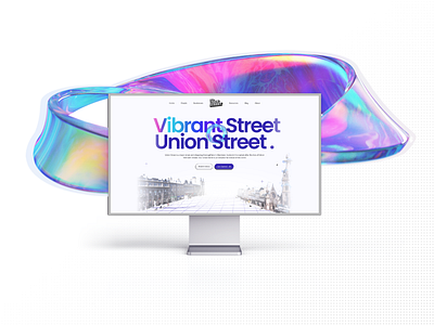 Our Union Street in Aberdeen, Scotland 3d modeling animation branding cheery colorful design develop figma graphic design illustration marketing minimal modren motion graphics psychedelic user interface vector vibrant web design young