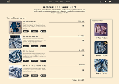 DailyUI 58 Shopping Cart dailyui design shopping cart ui