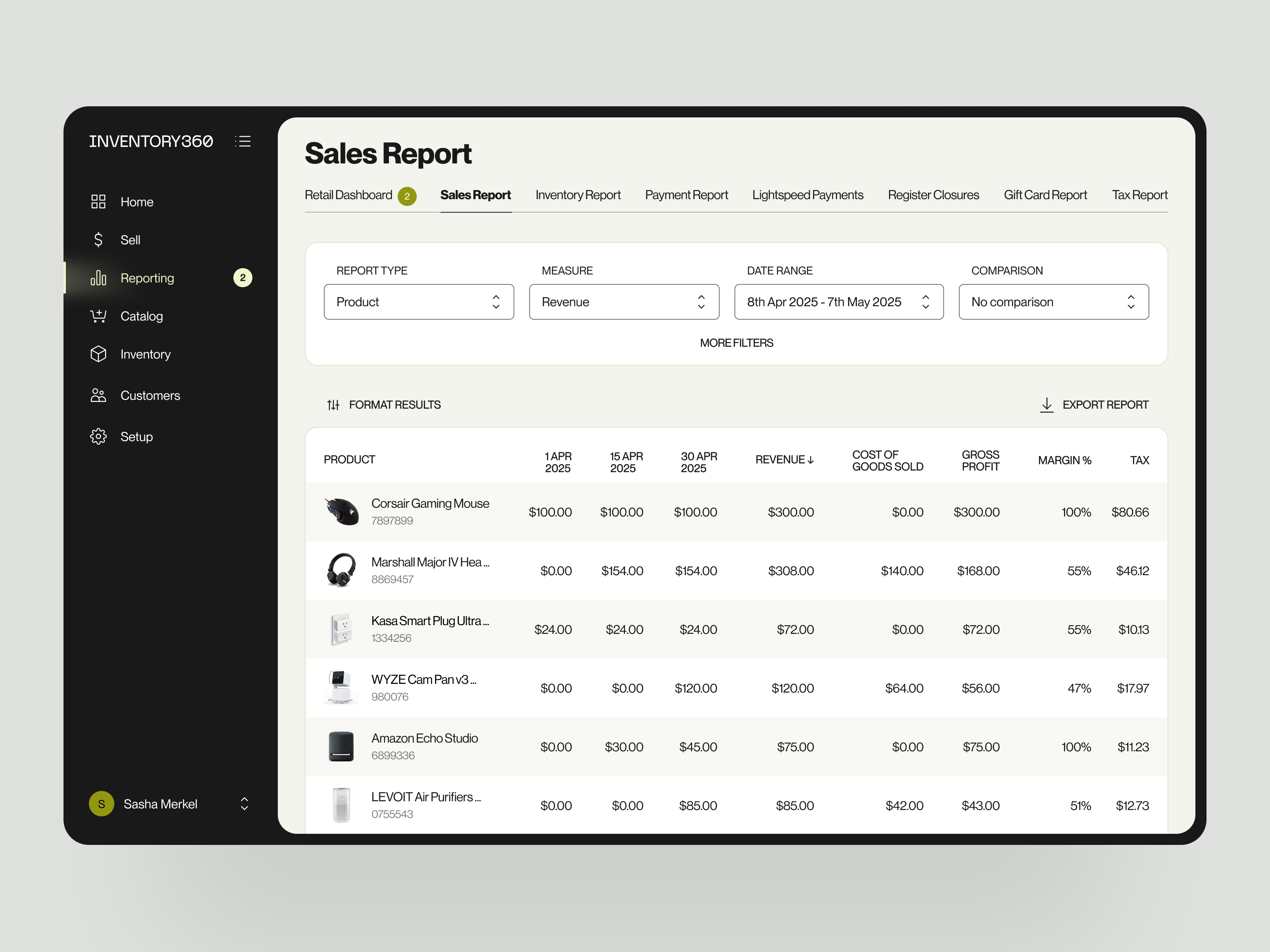 Example of Inventory Management Platform Design