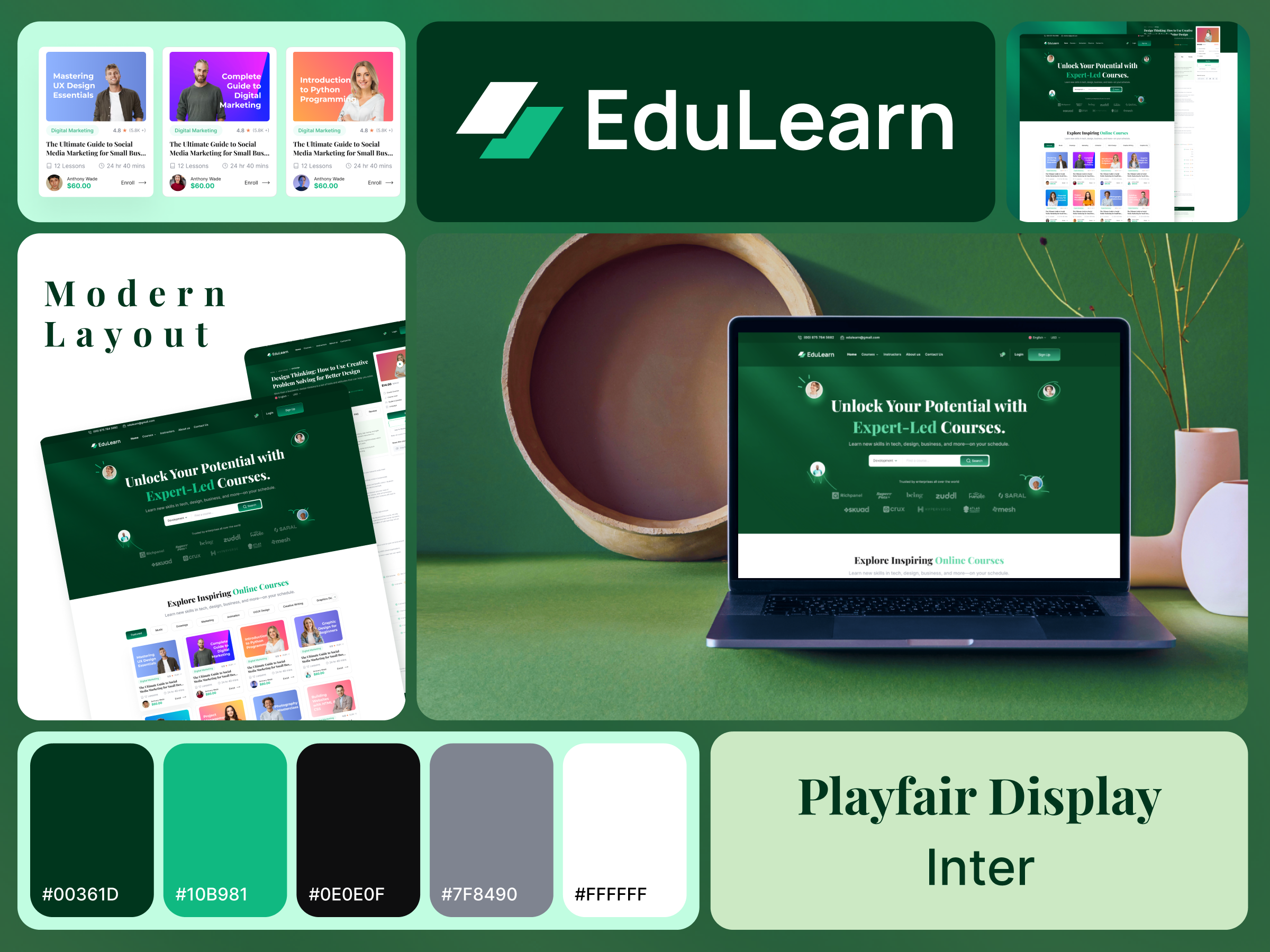 Example of High Converting Landing Page UI Design