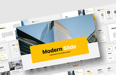 Modern Slide - Presentation apple keynote brand deck business deck canva slide company deck figma slide google slides graphic design investor deck marketing deck motion graphics pitch deck powerpoint ppt presentation presentation design presentation template real estate presentation redesign presentation slide