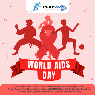 World Aids Day Poster For a Sports Company