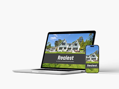 Realest - Presentation (Mobile & Desktop version) apple keynote canva slide company deck figma slide google slides graphic design keynote marketing deck pitch deck powerpoint ppt presentation presentation design presentation template real estate real estate investor deck redesign presentation slide slide animation slide transition