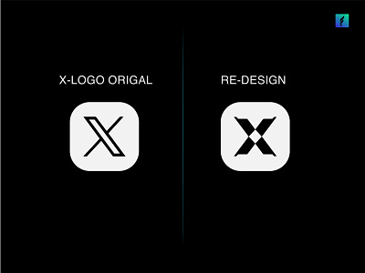 X Logo Redesign by Freelancer Iqbal brand design brand identity branding conceptual creative design elon musk logo logo design logo designer logo mark logo redesign minimal redesign remake space x x logo x logo redesign x space