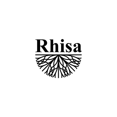 Rhisa branding graphic design logo