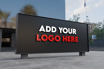 Building SignBoard Mockup Design 2d animation 3d 3d modeling animation banners designer branding design and animation graphic design logo logo design mockup design mockup designer 3d motion graphics motion poster ui designer