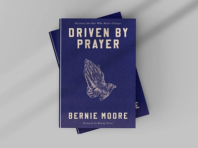 Driven by Prayer / Book Cover graphic design