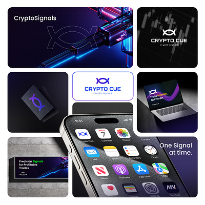 Crypto Cue Branding adobe illustrator brandin branding crypto graphic design illustration logo logodesign visualidentity web3