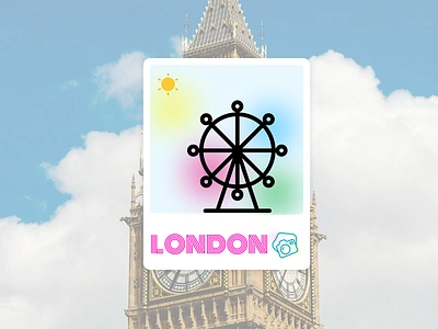 London Postcard brand design branding design graphic design icon design icon pack icon set iconography icons illustration postcards print design visual design