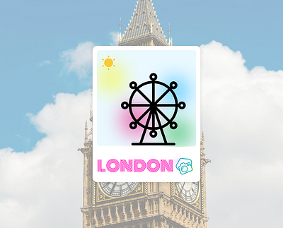 London Postcard brand design branding design graphic design icon design icon pack icon set iconography icons illustration postcards print design visual design