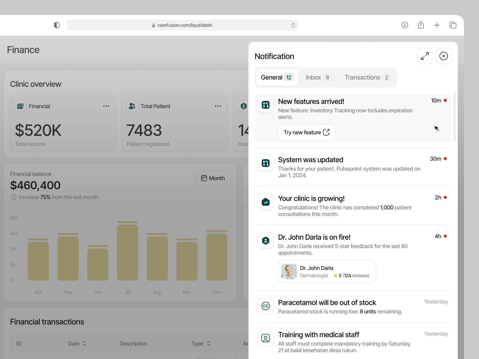 Example of Saa S / Web App (Per Flow)